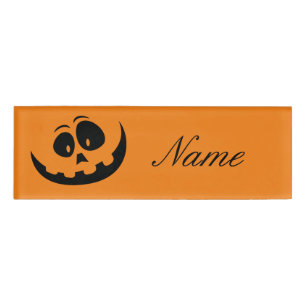 Badge D'identification Jack O'lantern Thunder_Cove souriant