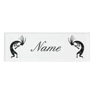 Badge D'identification Joueur de flûte Kokopelli Thunder_Cove