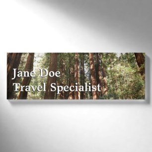 Badge D'identification Jusqu'aux séquoias II à Muir Woods National Monume