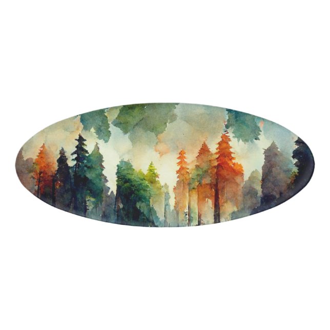 Badge D'identification La forêt (nature) (Devant)