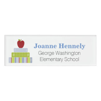 Badge D'identification L'étiquette nommée faite sur commande d'école du