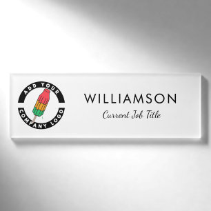 Badge D'identification Logo do-it-yourself entreprise personnalisé Employ