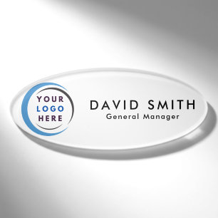 Badge D'identification Logo personnalisé Employé Magnétique