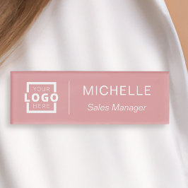 Badge D'identification Logo personnalisé Personnel de l'entreprise