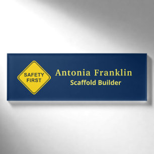 Badge D'identification Logo professionnel Sécurité Personnalisez