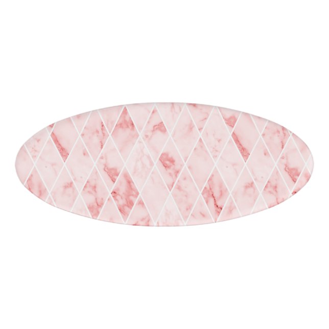 Badge D'identification marbre (Devant)