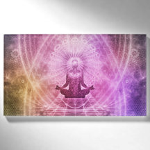 Méditation du Yoga spirituel Zen coloré