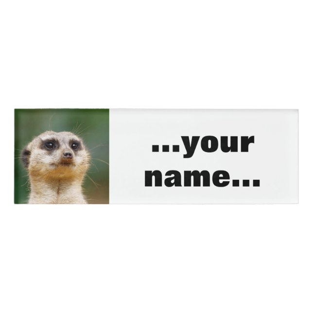 Badge D'identification Meerkat 005 (Devant)