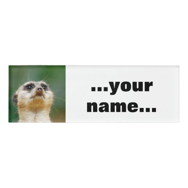 Badge D'identification Meerkat 012 (Devant)