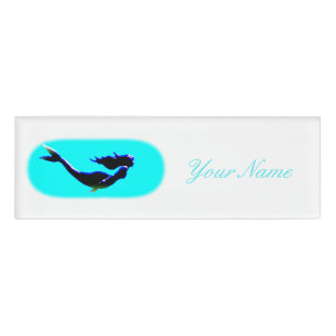 Badge D'identification natation sous-marine de sirène