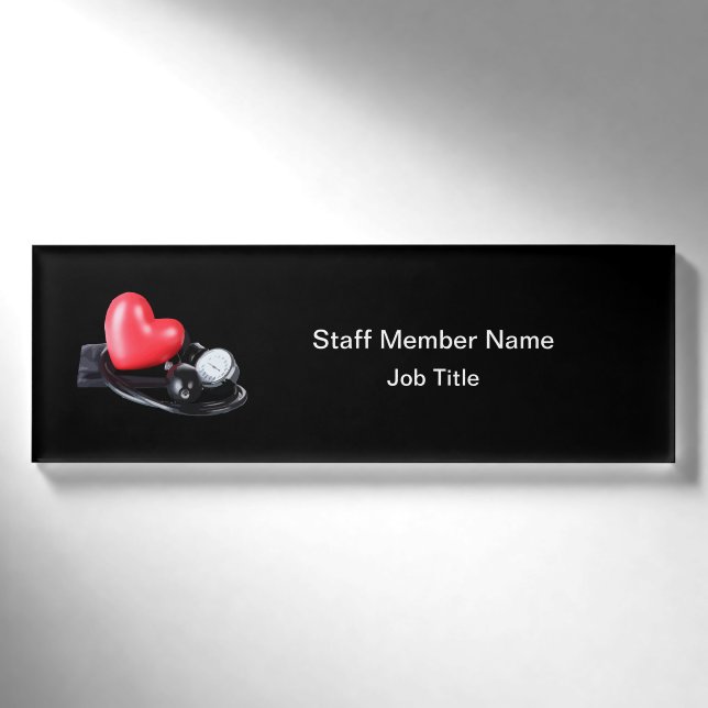 Badge D'identification Nom professionnel du personnel Médicale Numéro d'i (Devant)