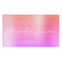 Orange Purple Foil Entreprise moderne