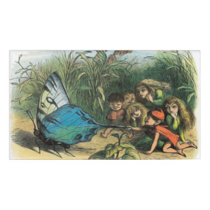 Badge D'identification Papillon Elf Art Cute Elves Papillons