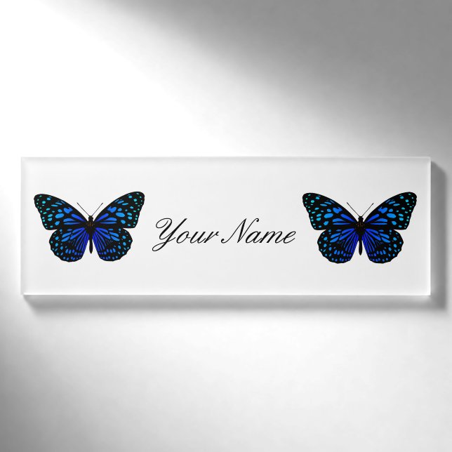 Badge D'identification Papillons jumeaux Thunder_Cove (Devant)