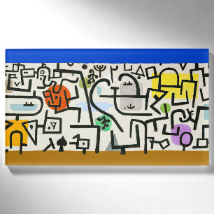 Badge D'identification Paul Klee Rich Harbor Expressionnisme abstrait