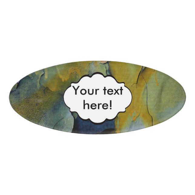 Badge D'identification Peinture d'épluchage (Devant)