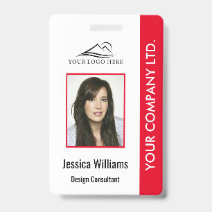 Badge d'identification personnalisé d'entreprise r