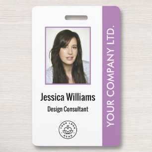 Badge d'identification personnalisé d'entreprise v