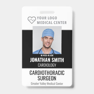 Badge d'identification personnalisé Hôpital Étique