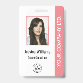 Badge d'identification personnalisé pour employés 