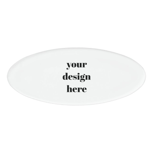 Badge D'identification Personnaliser (Devant)