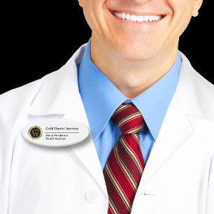 Badge D'identification Personnel chic de dentiste