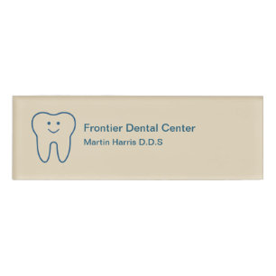 Badge D'identification Personnel de bureau de dentiste