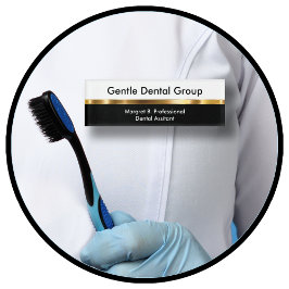 Badge D'identification Personnel du bureau des dentistes de classe