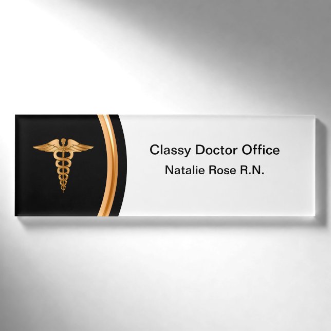 Badge D'identification Personnel infirmier agréé et professionnel de sant (Devant)