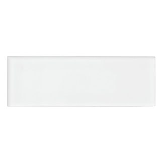 Badge D'identification Petite étiquette de nom de rectangle
