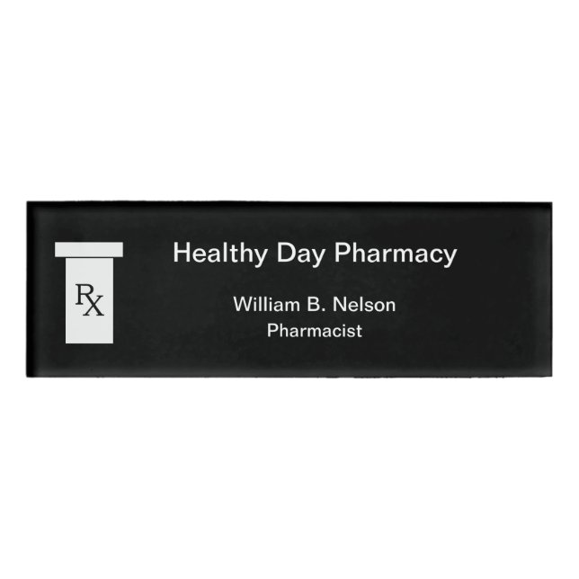 Badge D'identification Pharmacien de pharmacie (Devant)