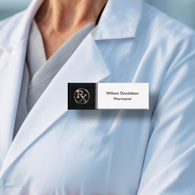 Badge D'identification Pharmacy Classy (Créateur téléchargé)