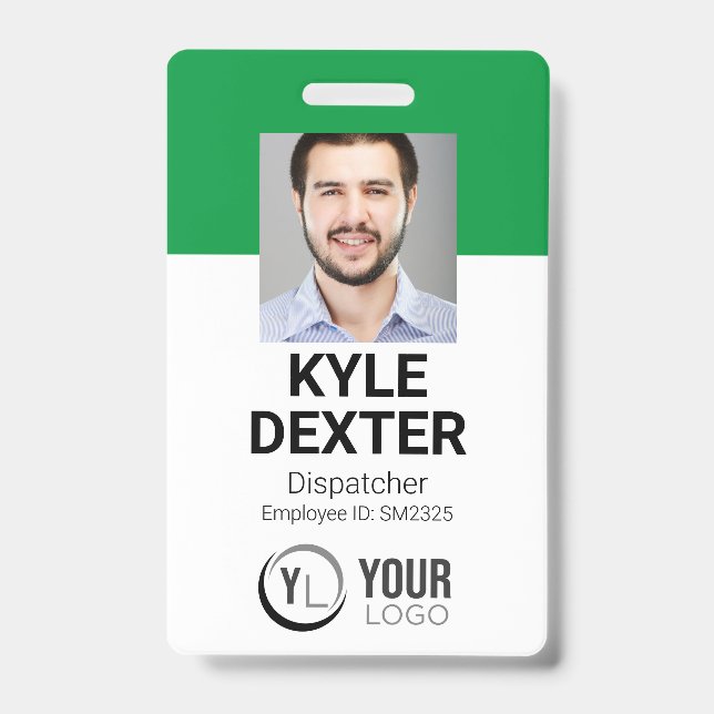 Badge d'identification photo (Avant)