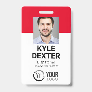 Badge d'identification photo