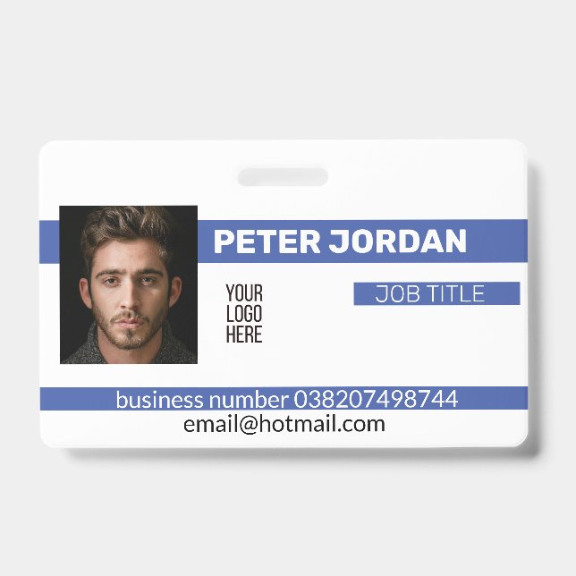 badge d'identification photo (Avant)