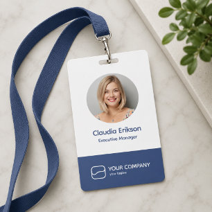 Badge d'identification Photo 3x5 Badges QR perso