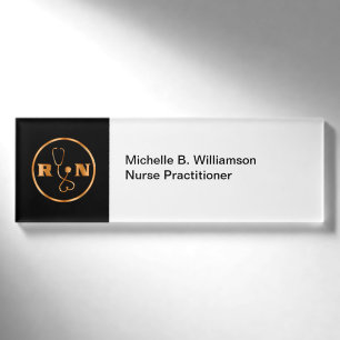 Badge D'identification Praticien d'infirmière Médicale