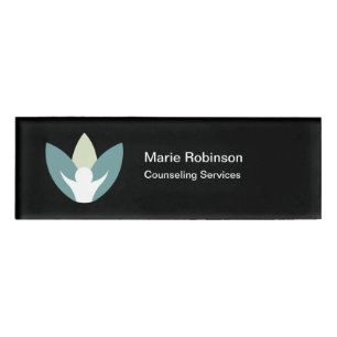 Badge D'identification Psychothérapeute Thème de consultation en santé