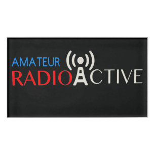 Badge D'identification Radio amateur active 