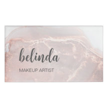 Rose Gold Encre Marbre