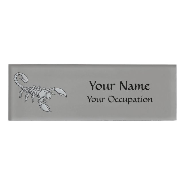 Badge D'identification Scorpion icon (Devant)