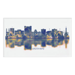 Badge D'identification Skyline Green Bay