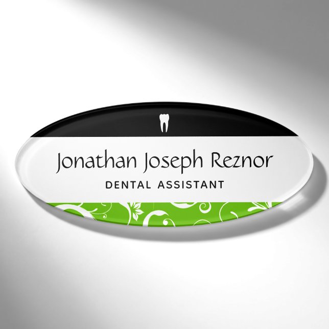 Badge D'identification Staff pro Damask (Devant)
