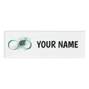 Badge D'identification Symbole de l'Infinity