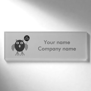 Badge D'identification Tag de nom personnalisé déplaisant Halloween Party