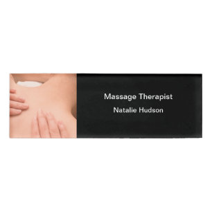 Badge D'identification Thérapeute de massage agréé
