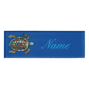 Badge D'identification Thunder_Cove de la tortue de mer
