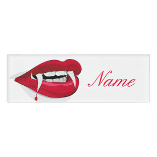 Badge D'identification Vampire Smile Thunder_Cove