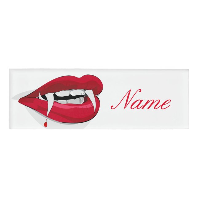 Badge D'identification Vampire Smile Thunder_Cove (Devant)