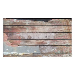 Badge D'identification Vieux bois rustique bateau en bois plank